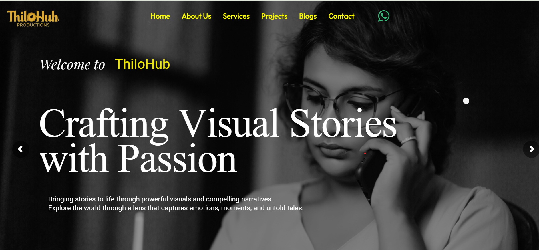 ThiloHub Production website design and development by Digi Coders Lab