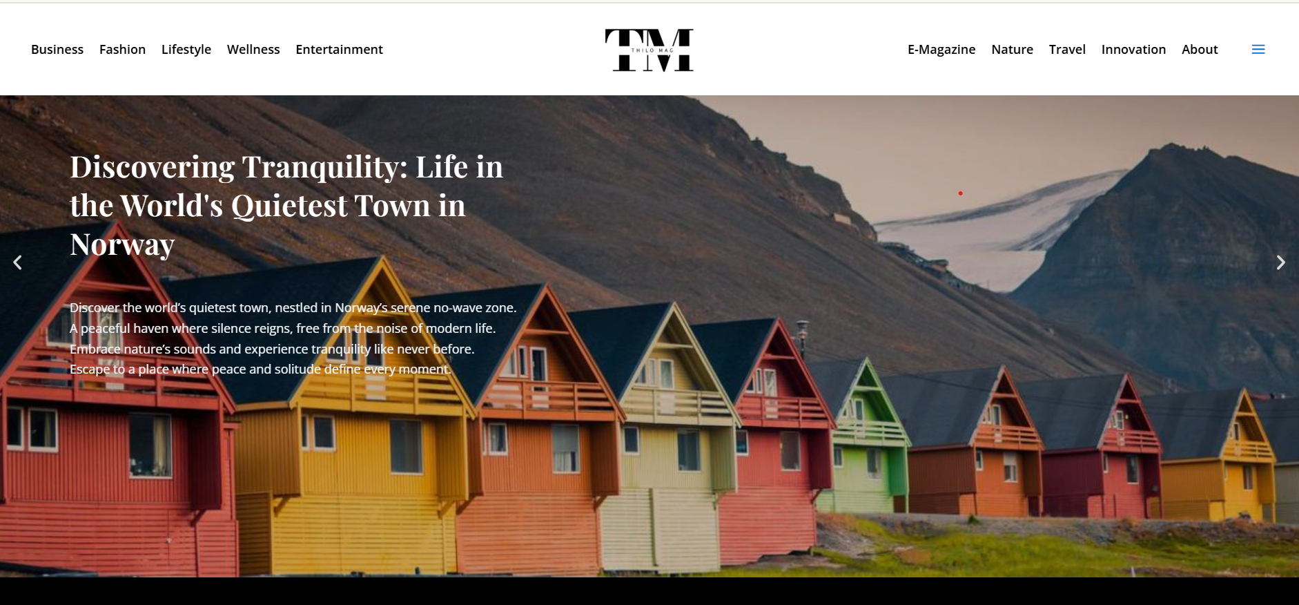 Blog and magazine-style website development for ThiloMag by Digi Coders Lab